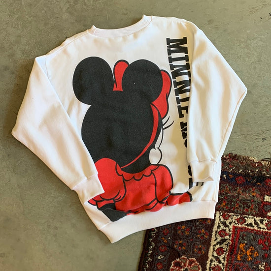 Minnie Mouse AOP Sweatshirt - L