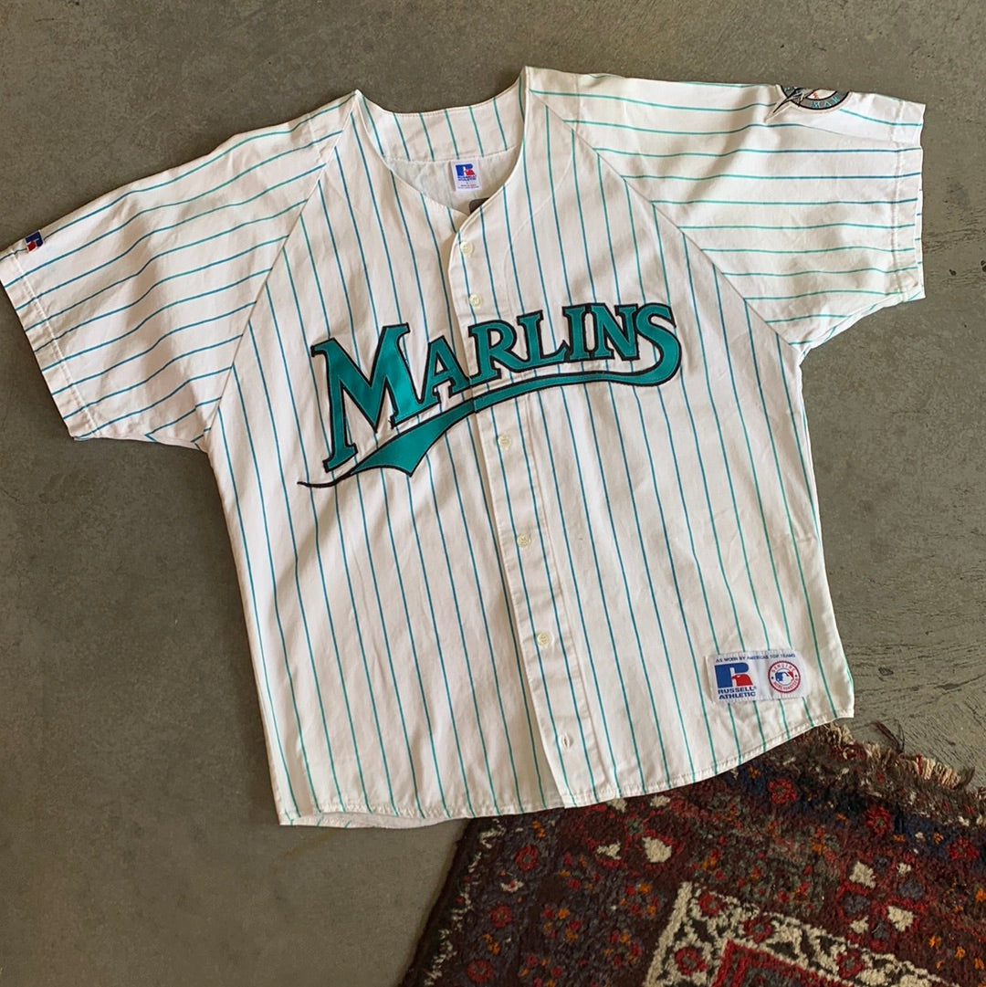 Florida Marlins Baseball Jersey - Large