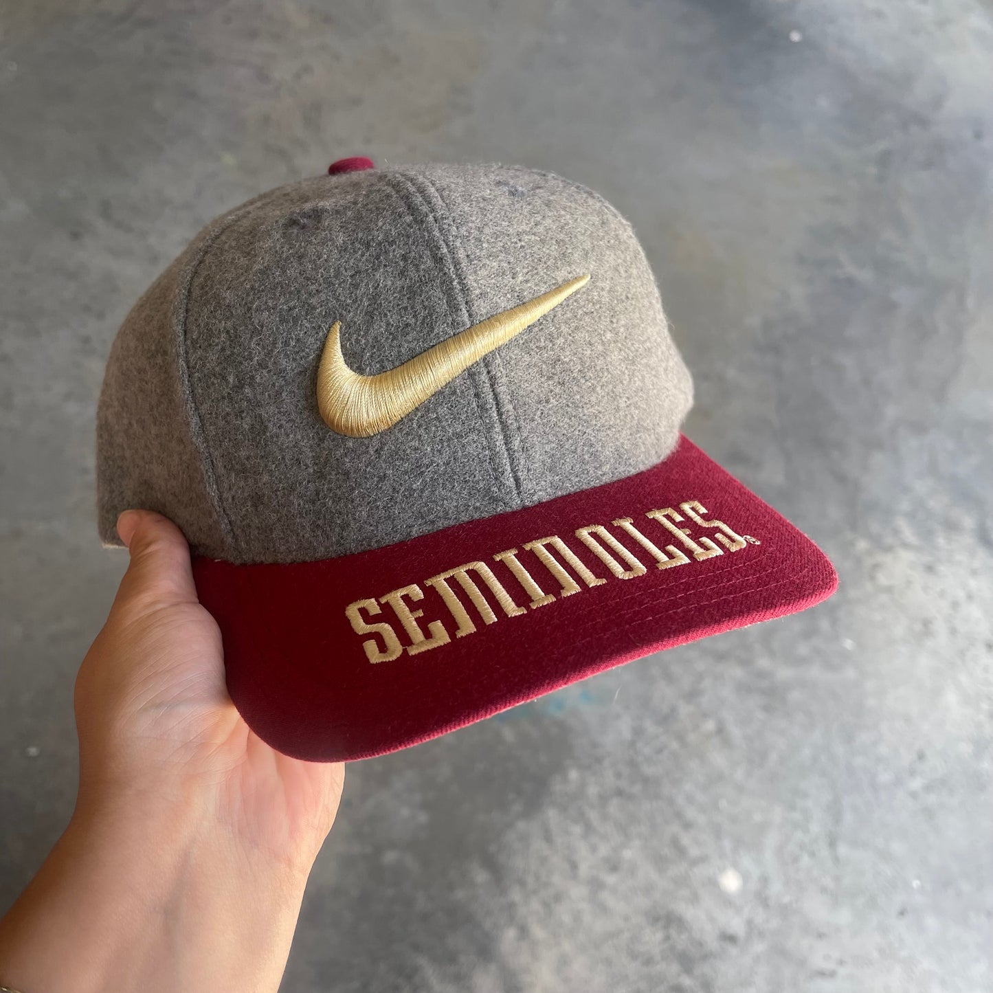 FSU Nike Swoosh Team Sports Hat