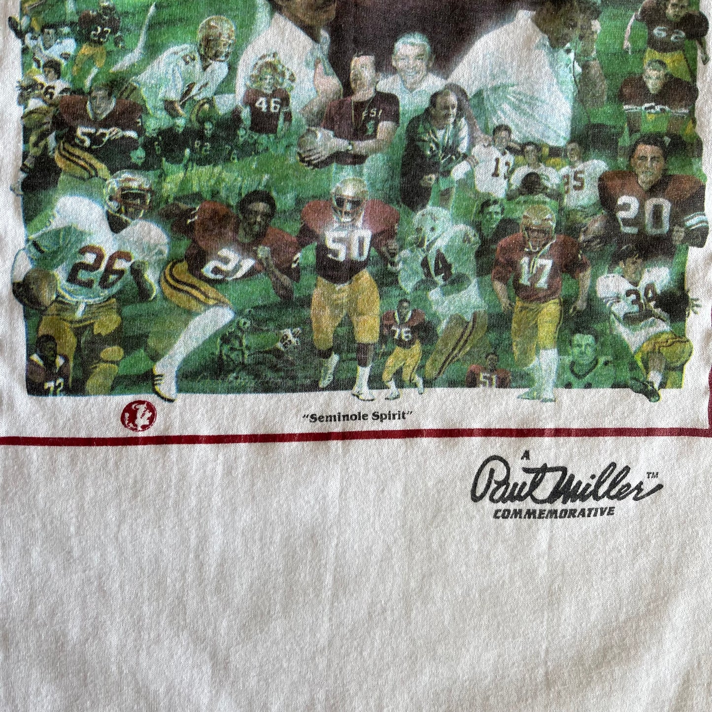 History of FSU Football Shirt