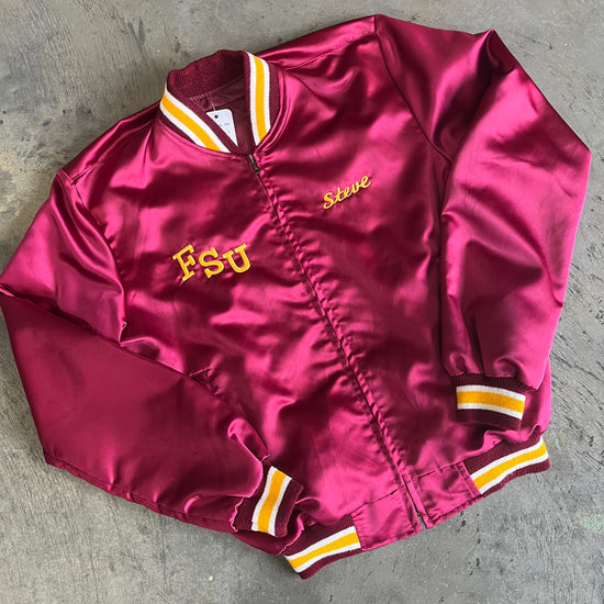 FSU "Steve" Satin Jacket - Medium