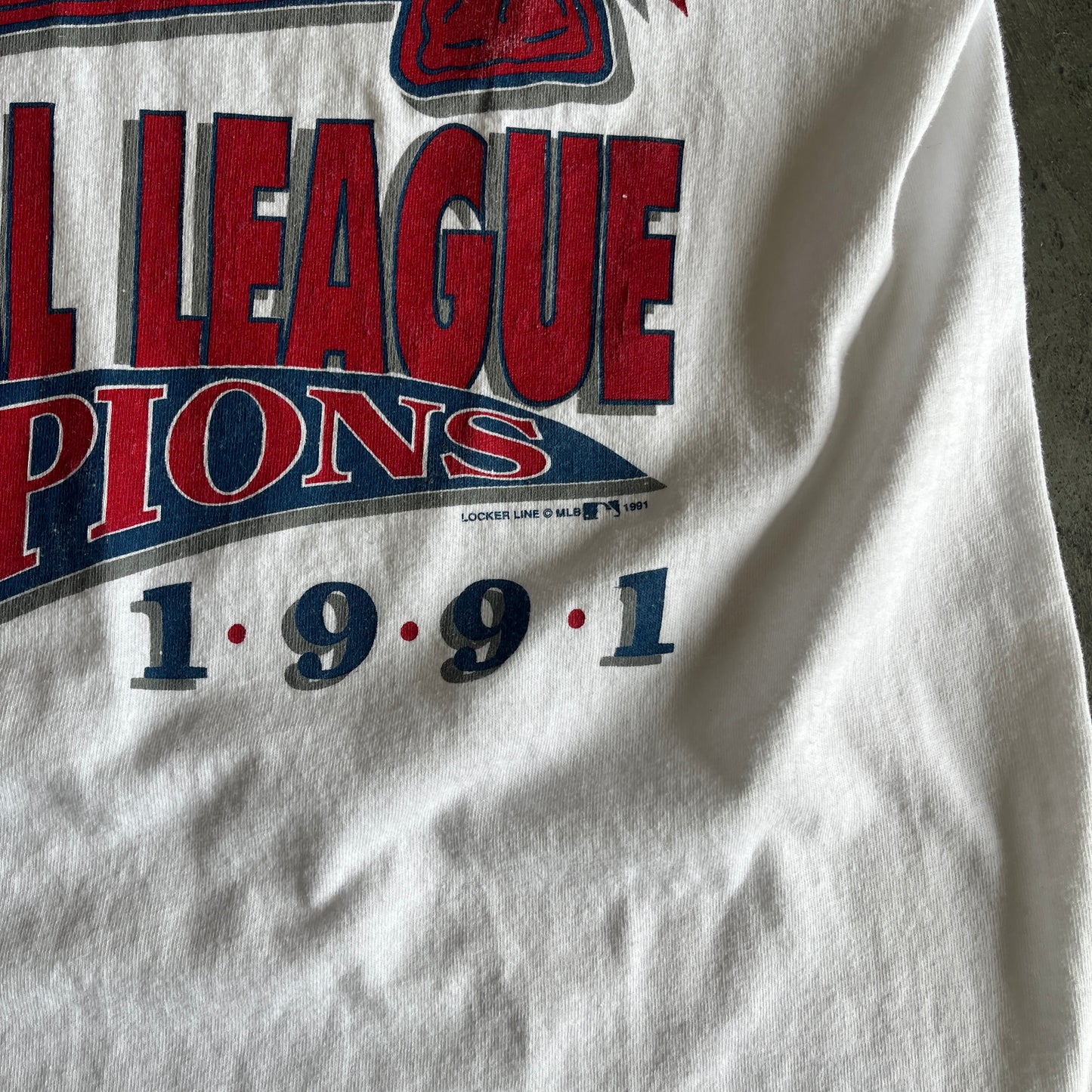 1991 Braves National League Champs Shirt