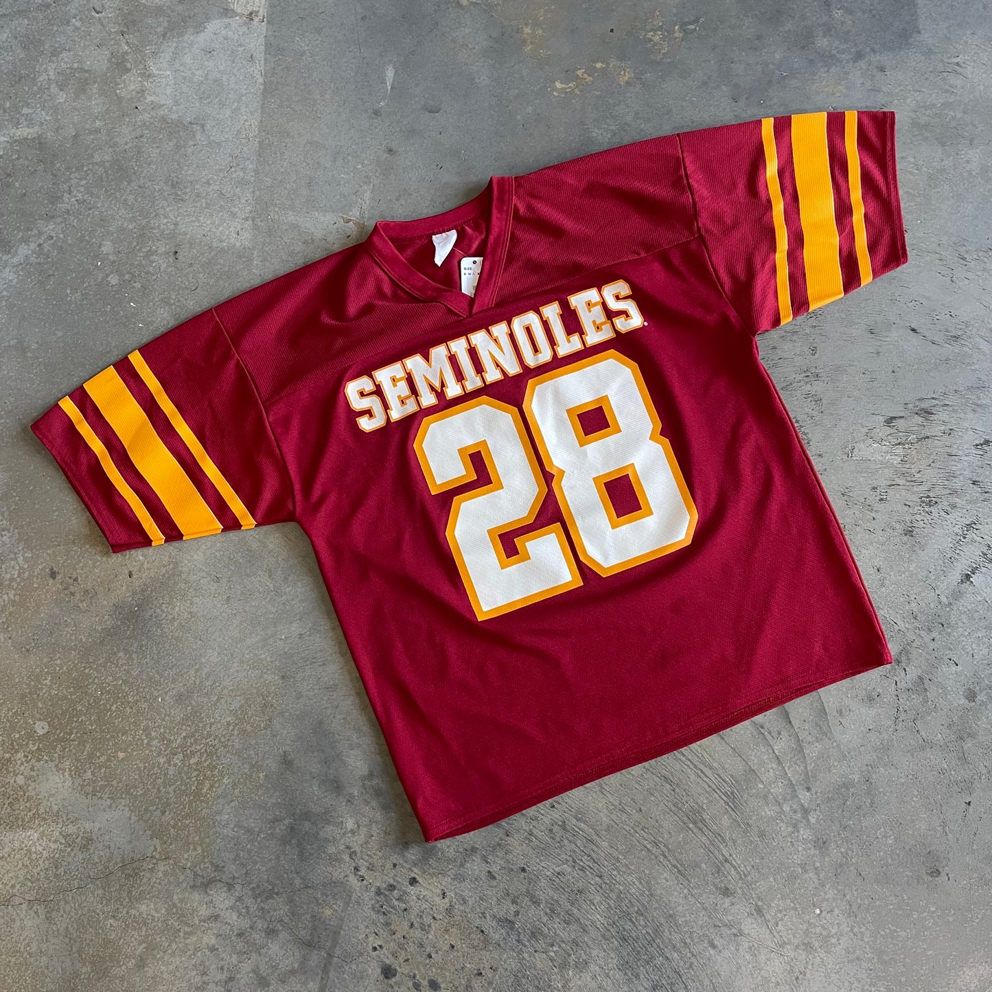 FSU #28 Boxy Football Jersey