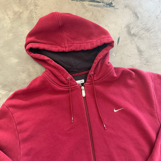 Garnet Nike Zip Up Hoodie (As-Is)