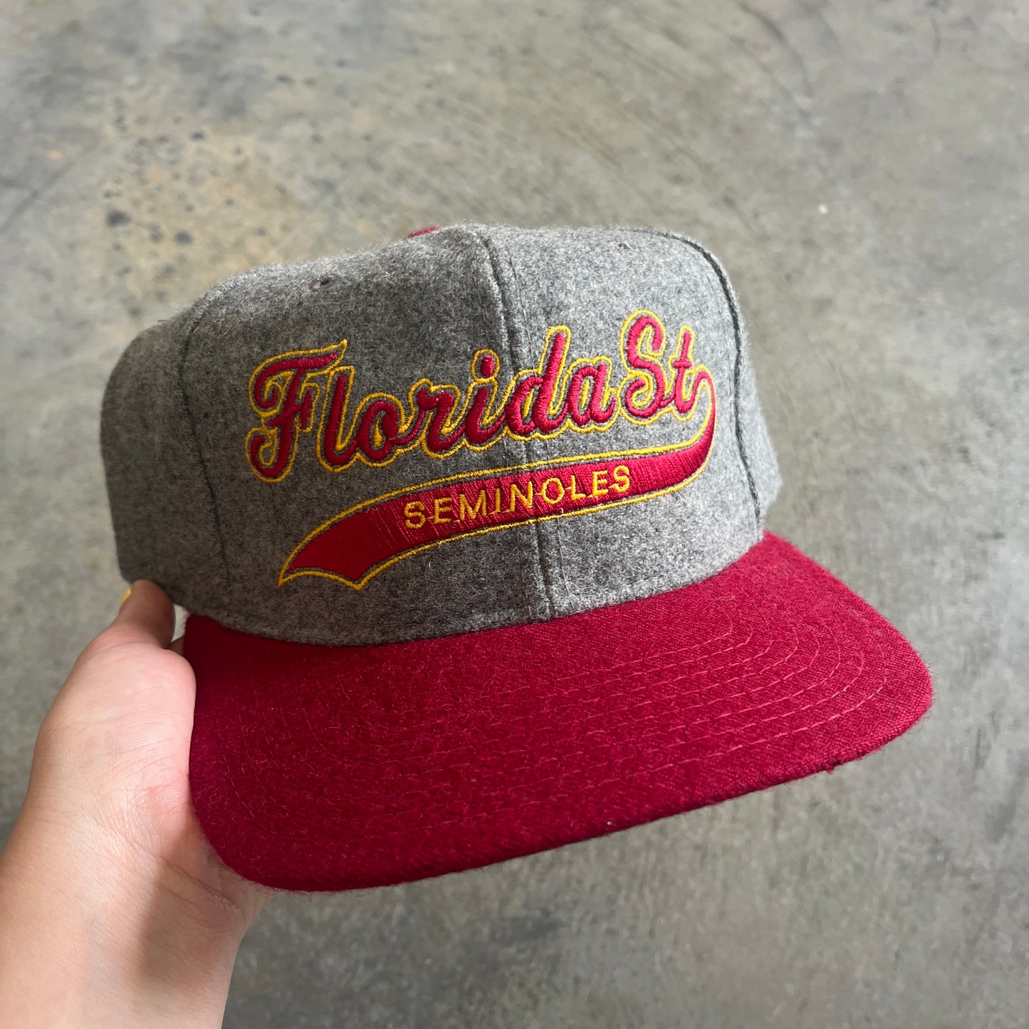 FSU Starter Wool Script Hat