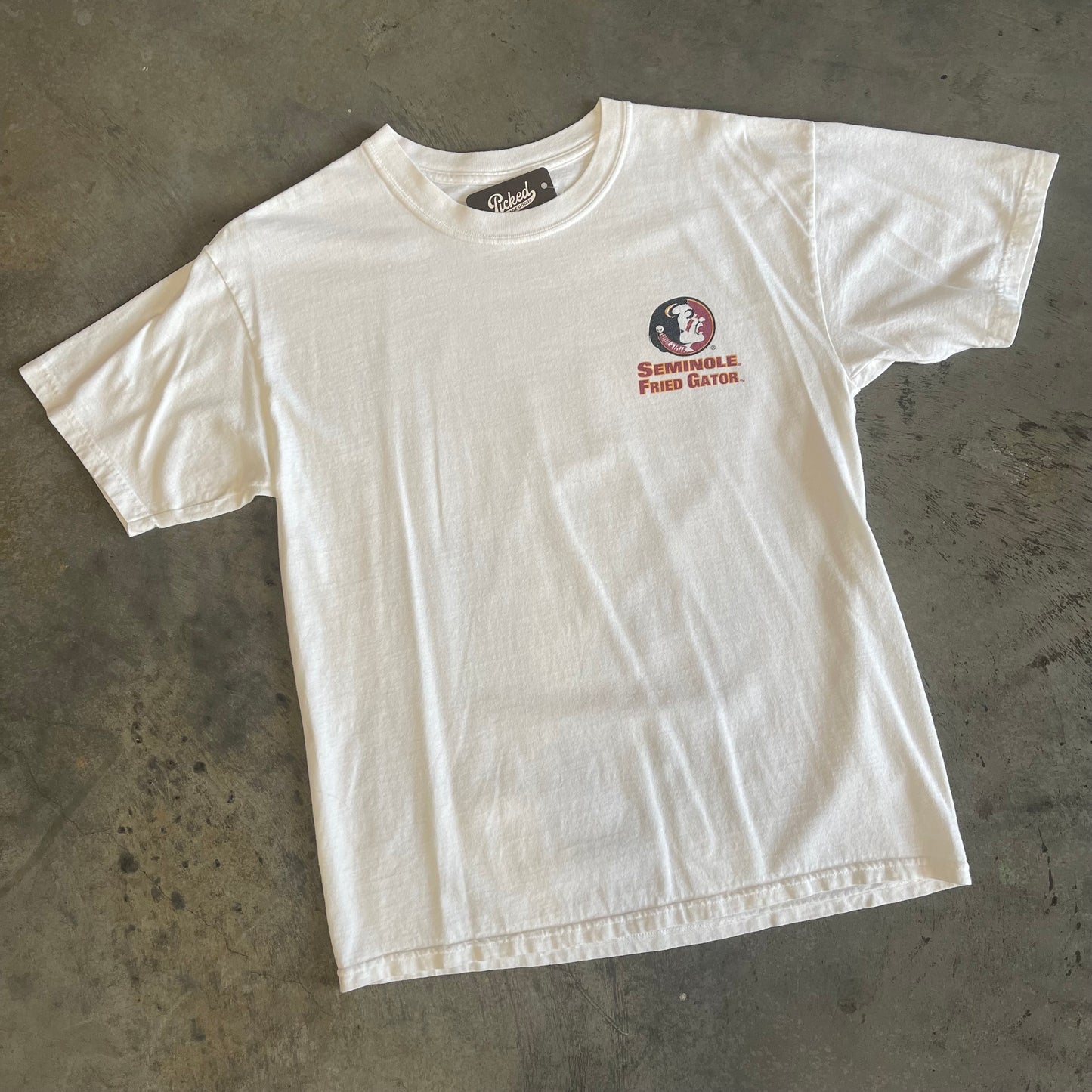 2002 FSU vs. UF Fried Gator Shirt - M