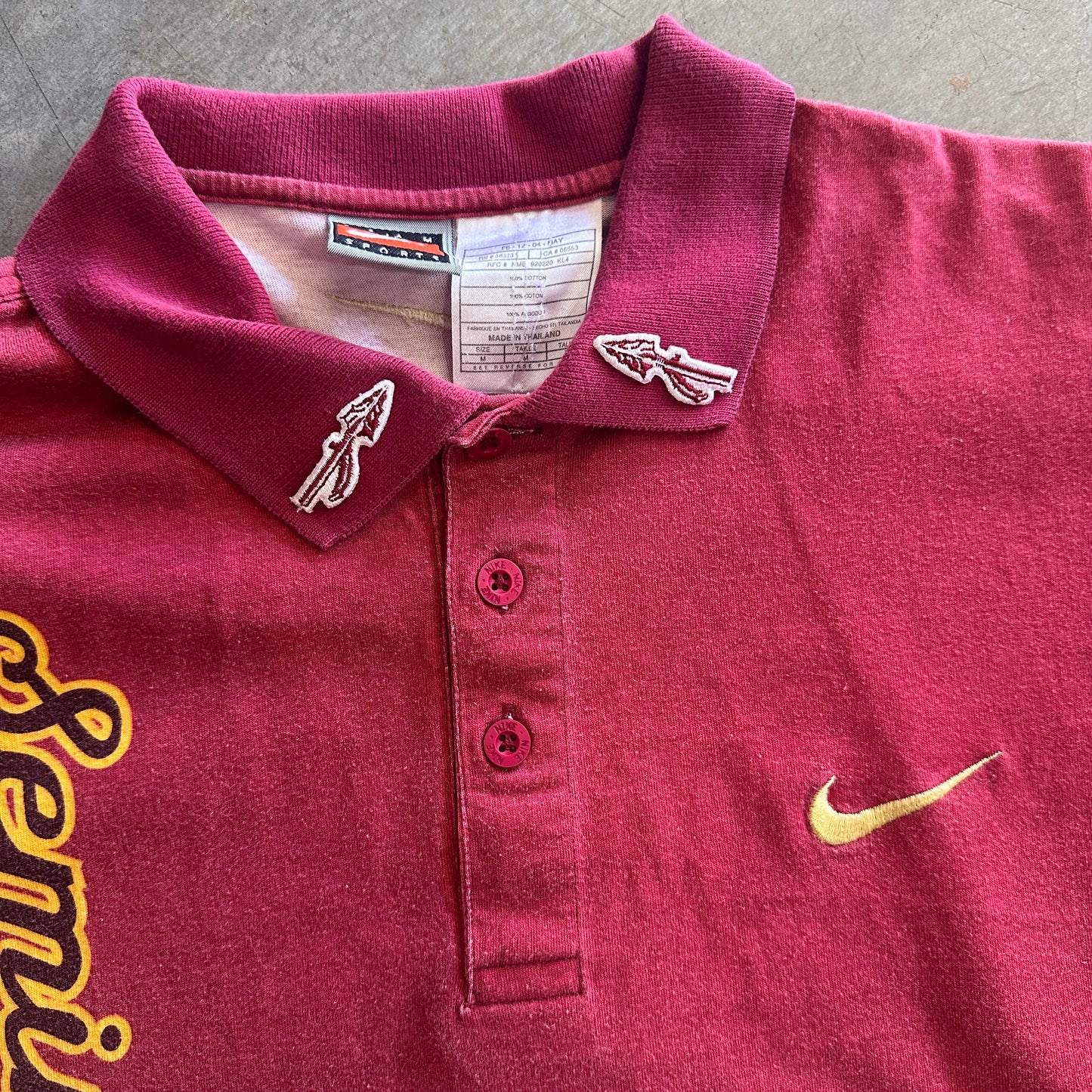 FSU 1996 Coaches Polo