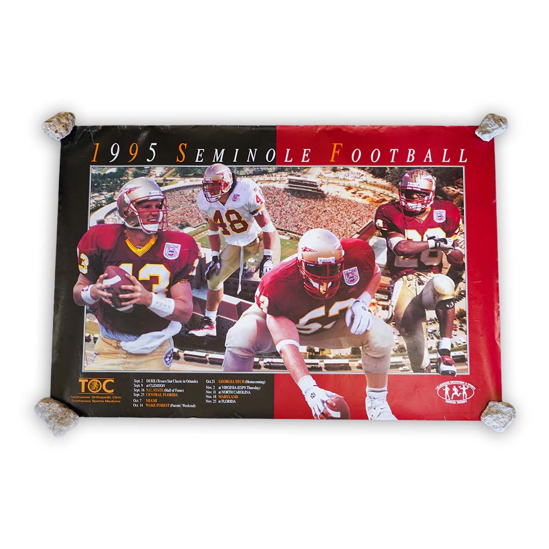 1995 Seminole Football Poster