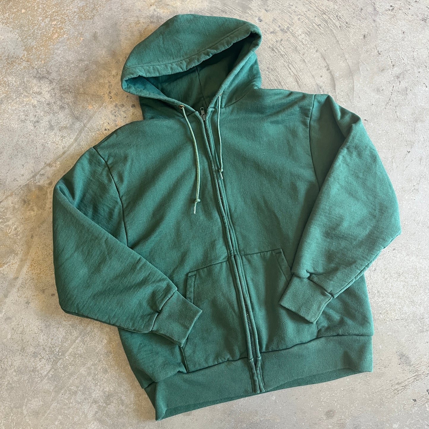 Green Camber Zip-Up Hoodie