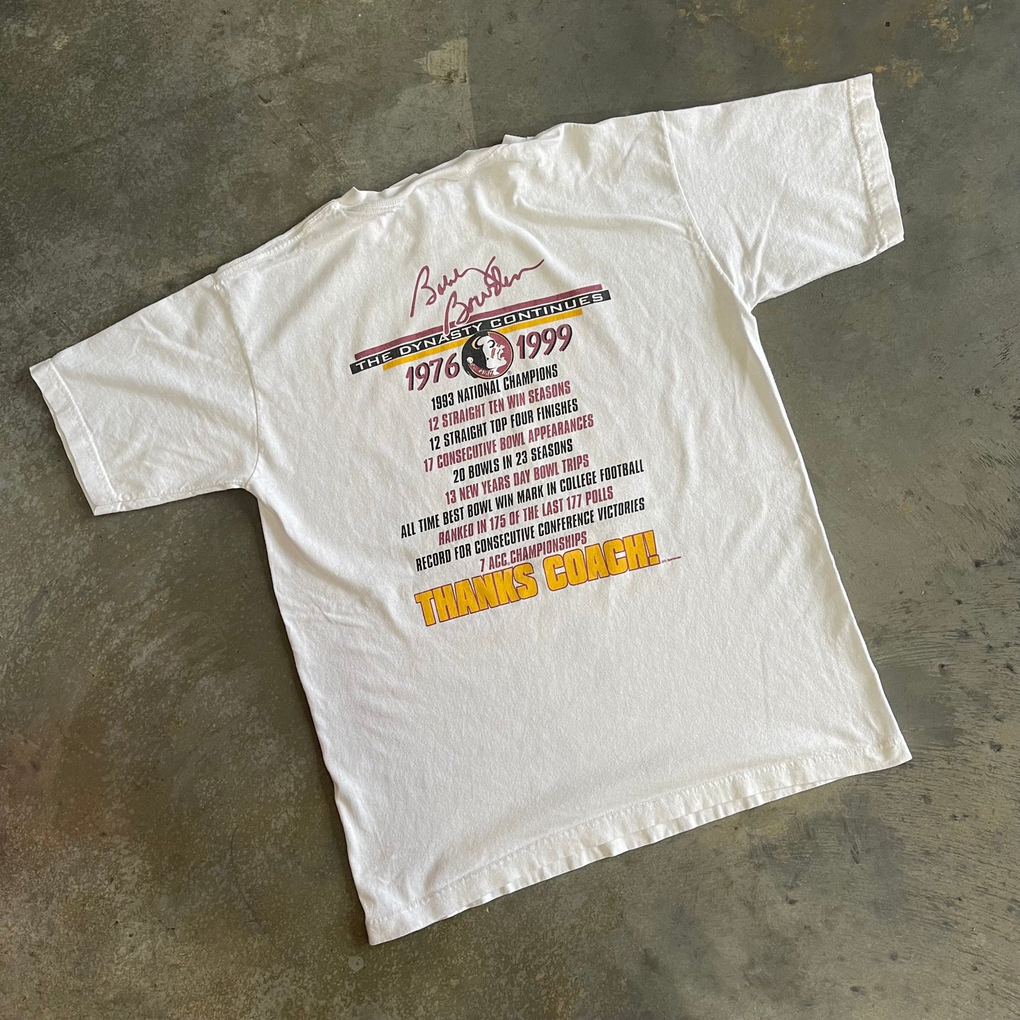 Bobby Bowden Dynasty Shirt