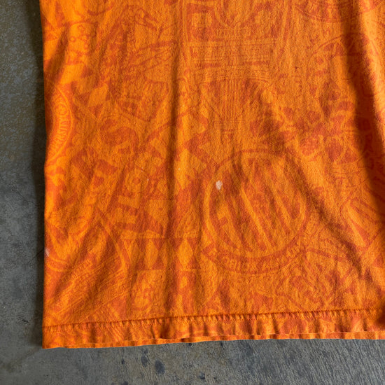 FAMU Orange AOP Tee - XL