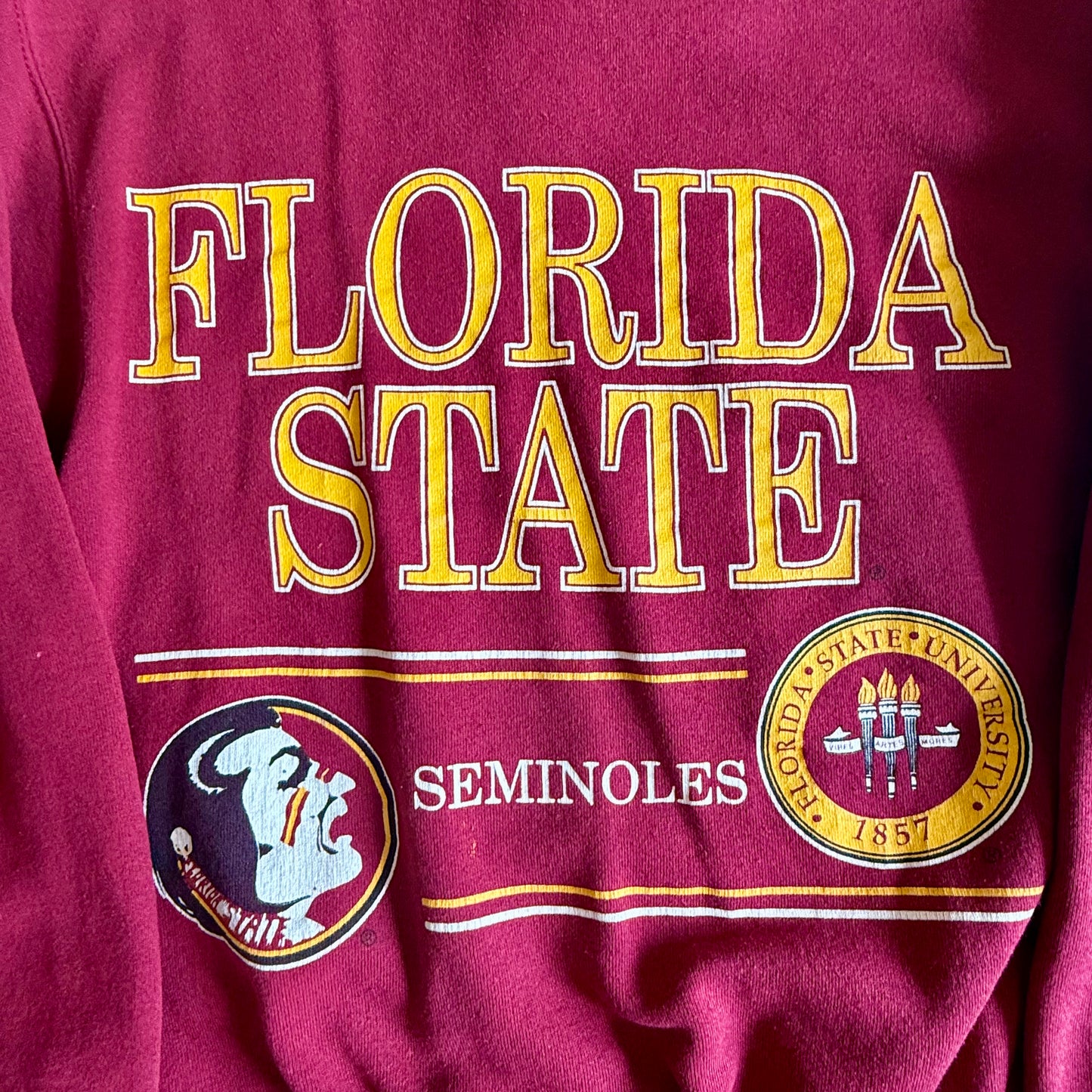FSU Dual Logo Sweatshirt