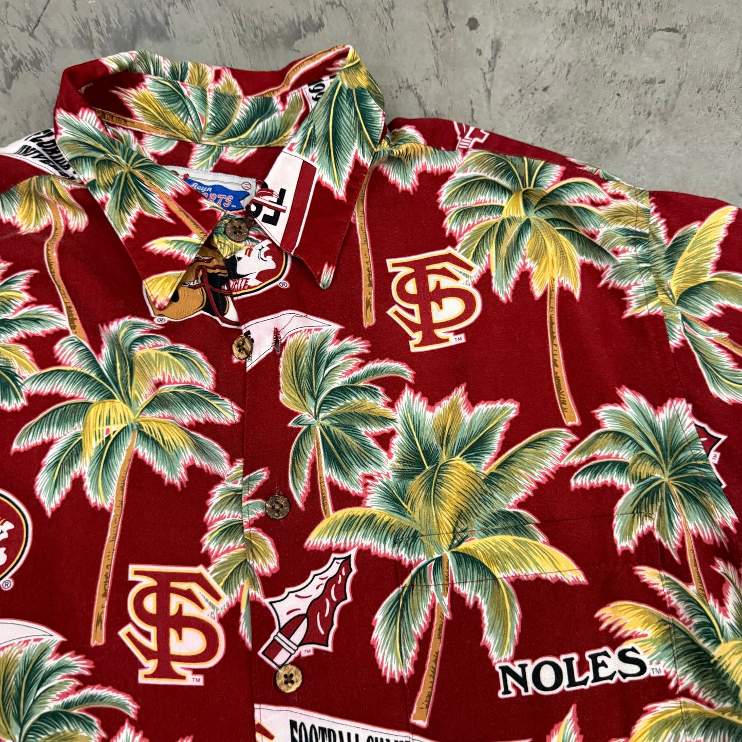 FSU '93 '99 Champs Hawaiian Shirt