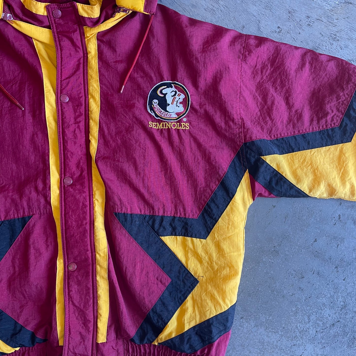 FSU Starter Star Puffer Jacket