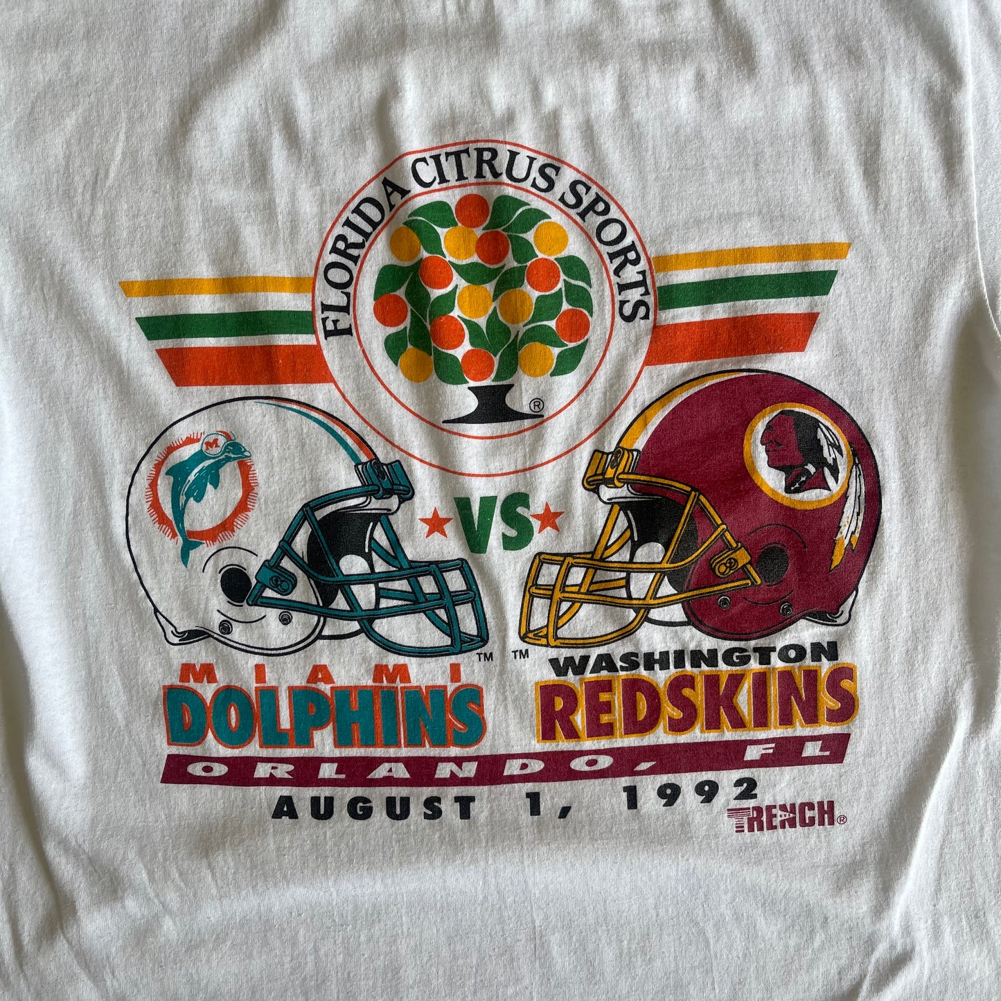 1992 Dolphins vs. Redskins Shirt