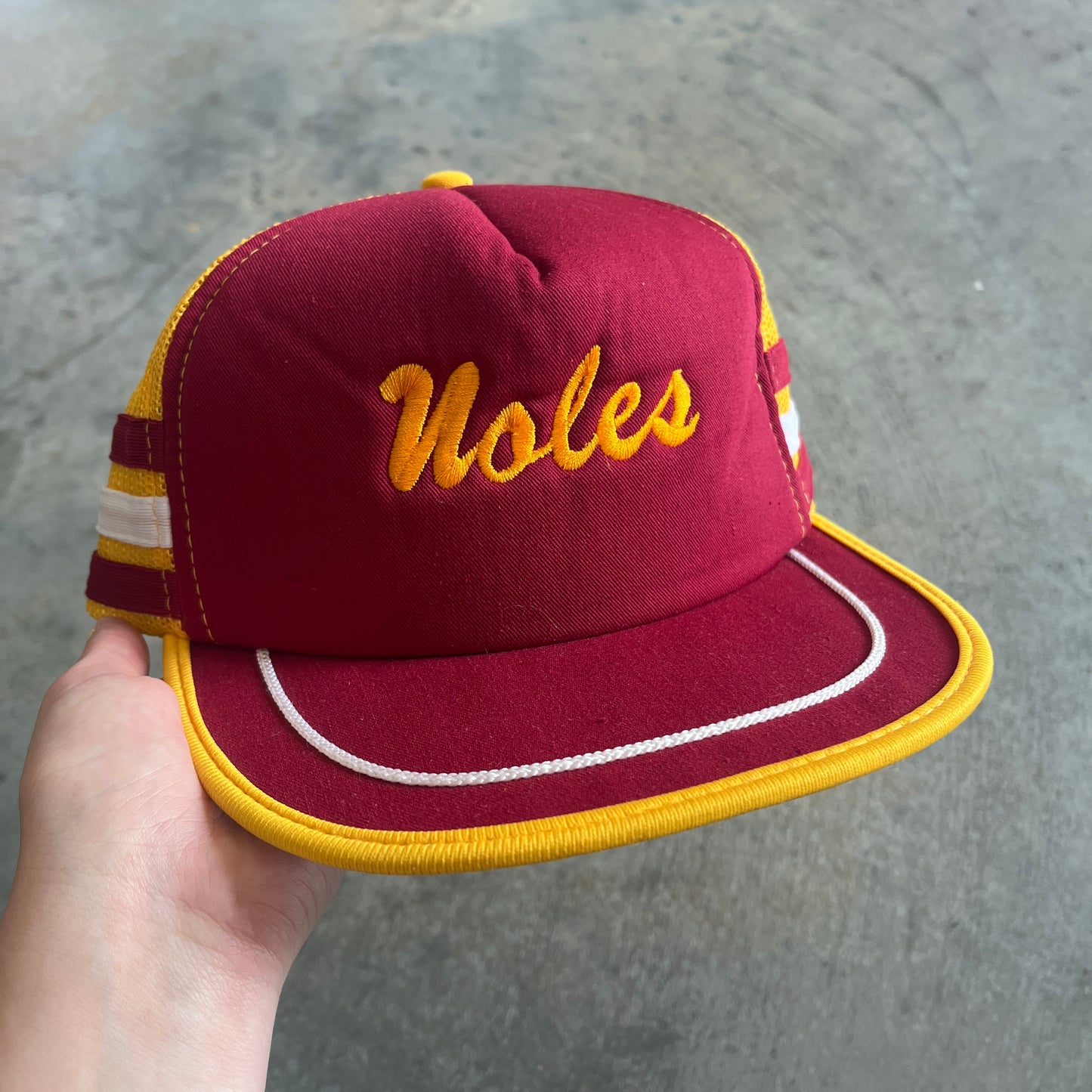 FSU Noles 3 Stripe Trucker Hat