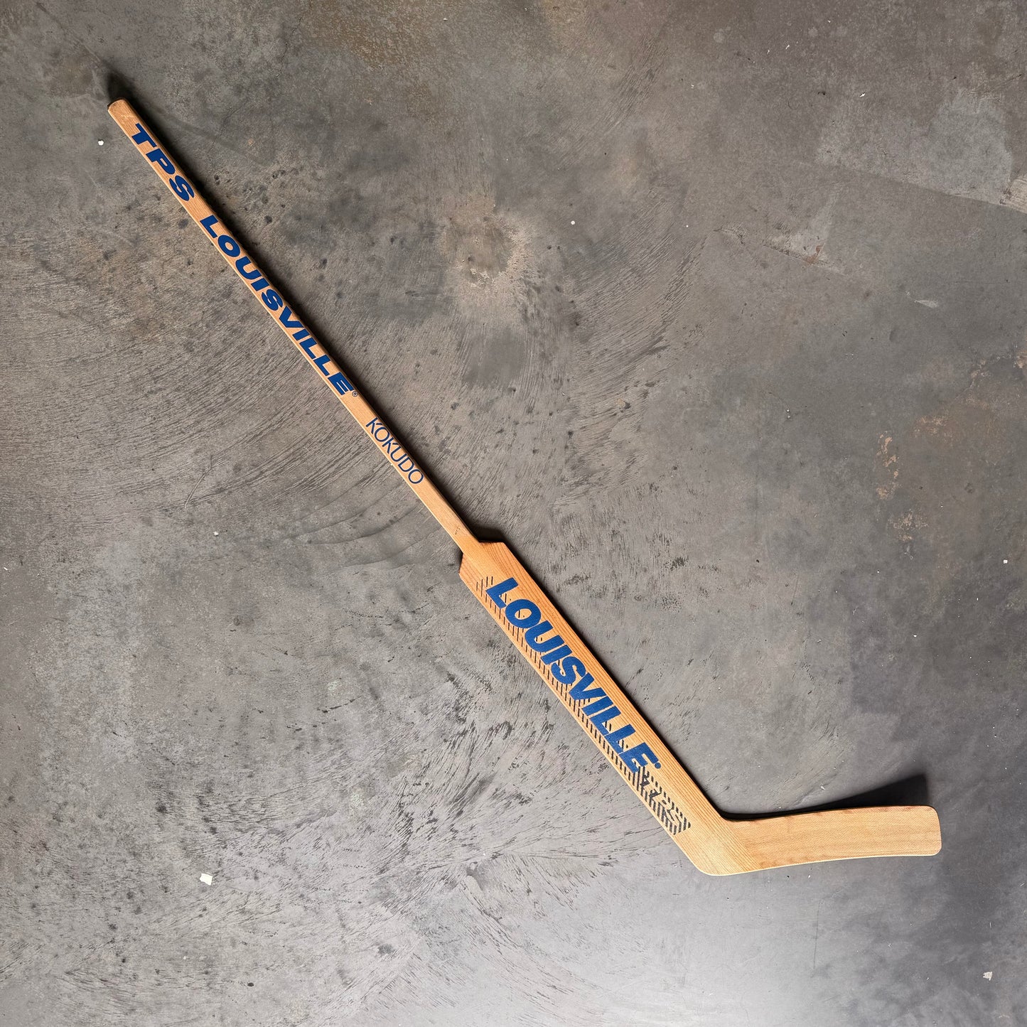 Tallahassee Tiger Sharks Inaugural Season Signed Hockey Stick