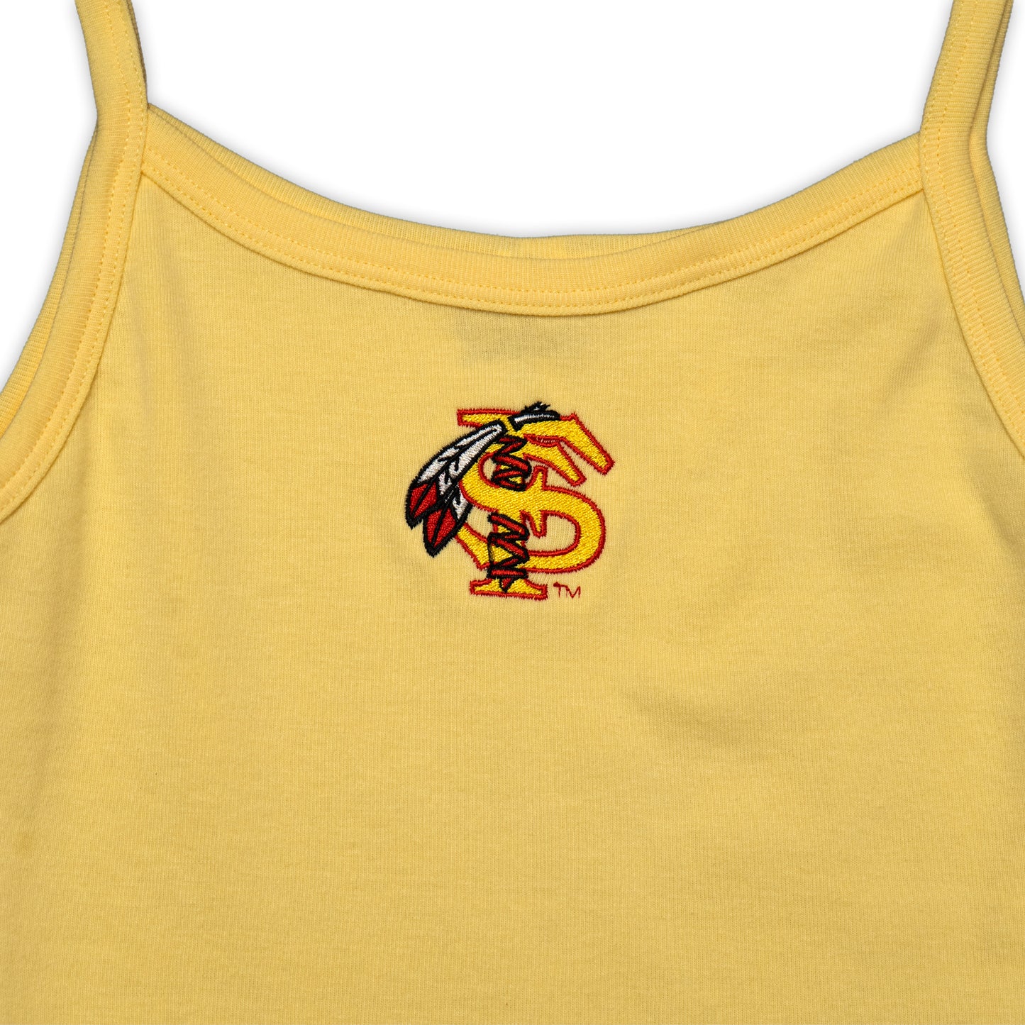 Florida State "FS" Feather Tank - Butter Yellow