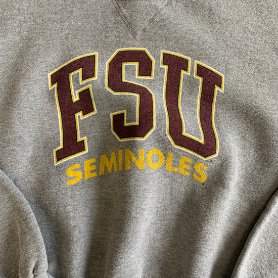 FSU Grey Russell Crewneck