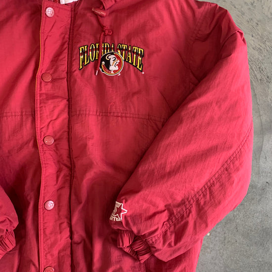 FSU Starter Puffer Jacket - M