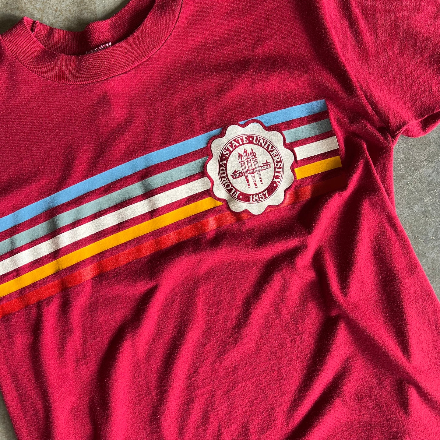 FSU Rainbow School Seal Shirt - S