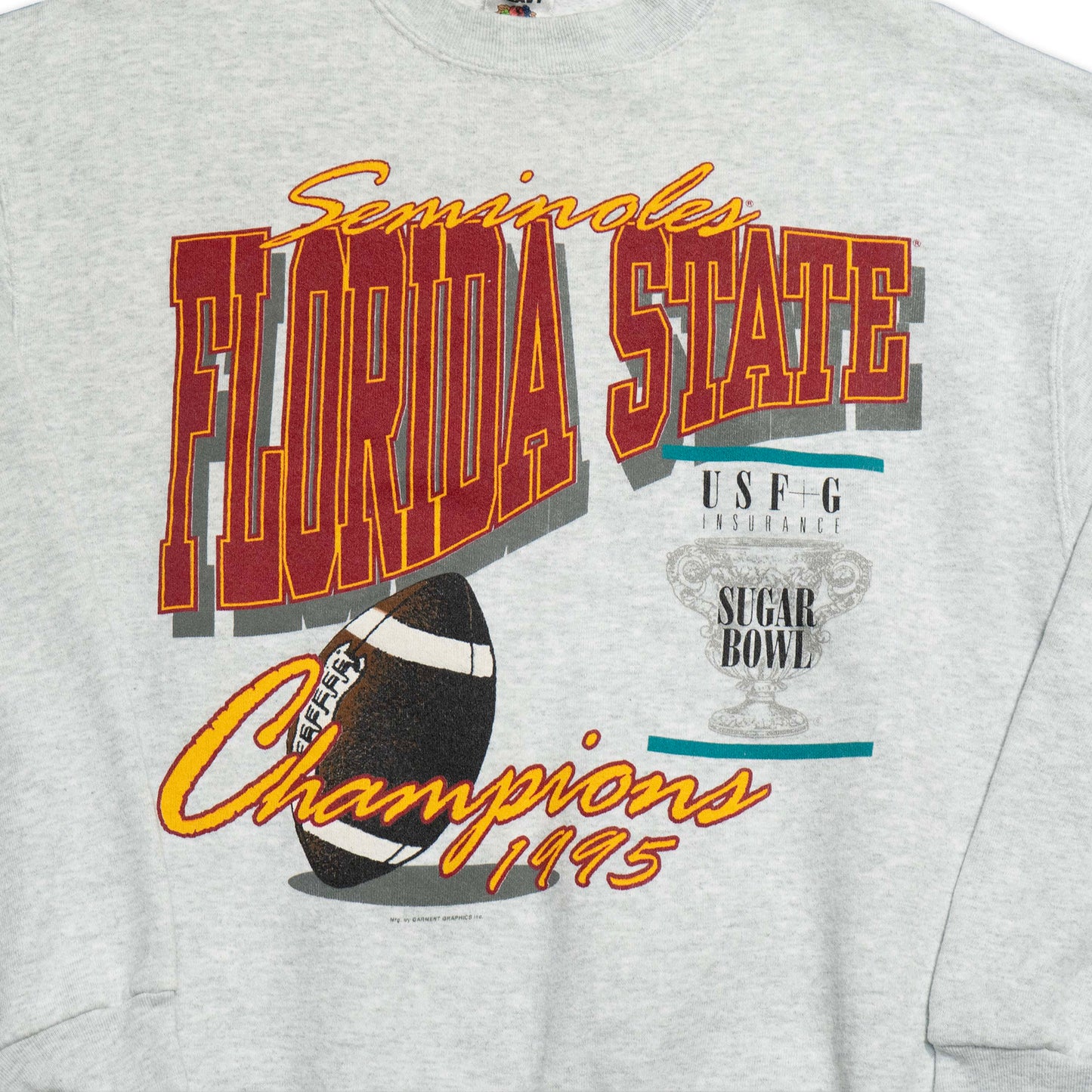 Seminoles 1995 Champions Fruit of the Loom Shirt