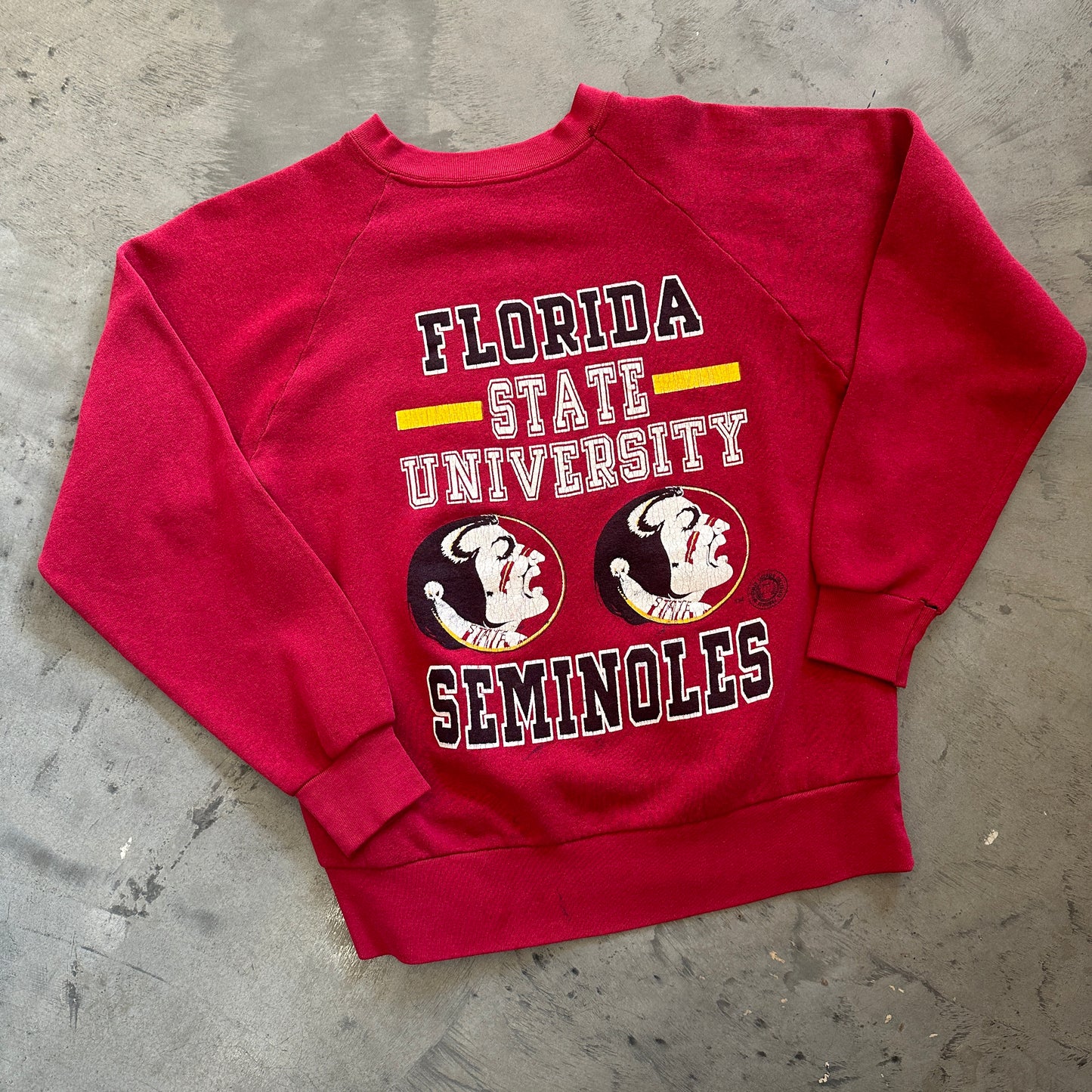 FSU Double Logo Crewneck