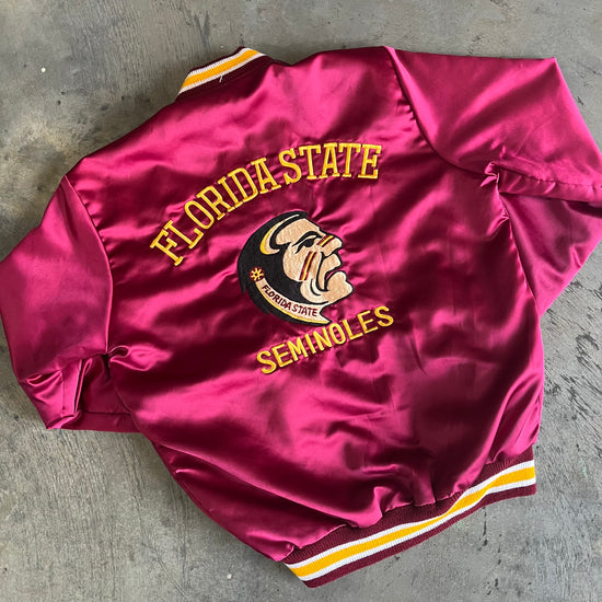 FSU "Steve" Satin Jacket - Medium