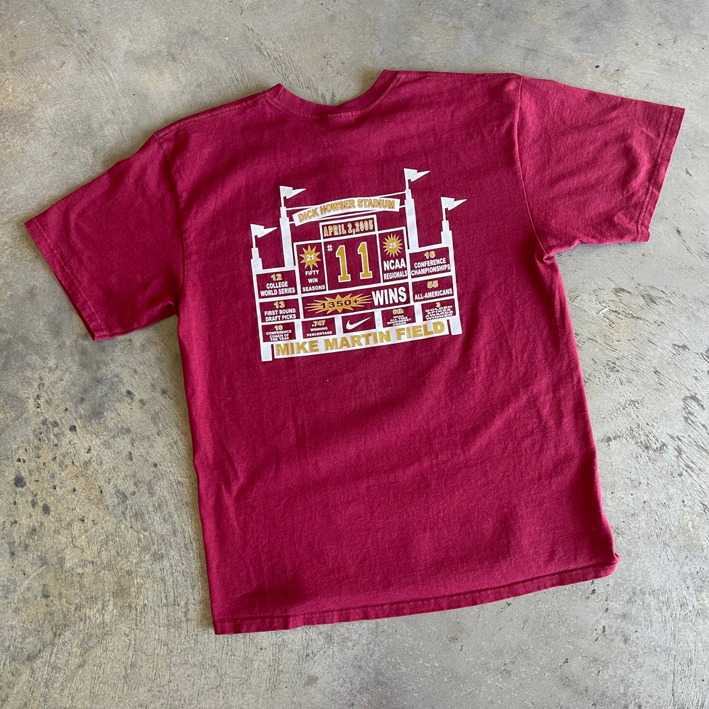 FSU Baseball Mike Martin Field Shirt