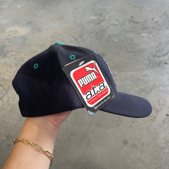 Dolphins Logo Navy Dad Hat