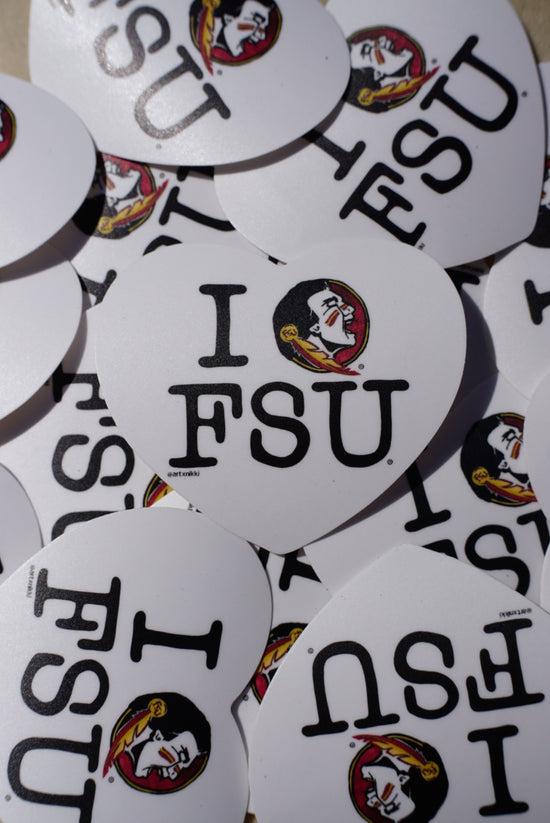 I Heart FSU Sticker (AXN)