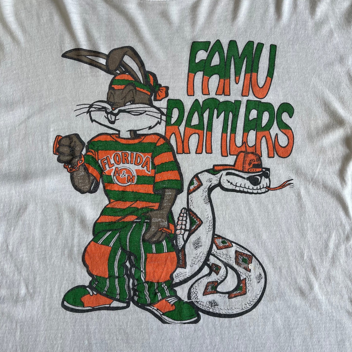 FAMU Black Bugs Bunny  T-Shirt (TRB)