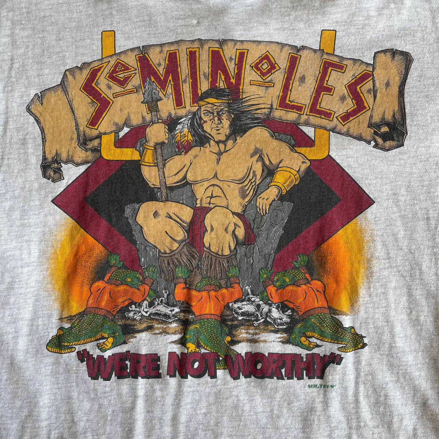 Seminoles "We're Not Worthy" Shirt