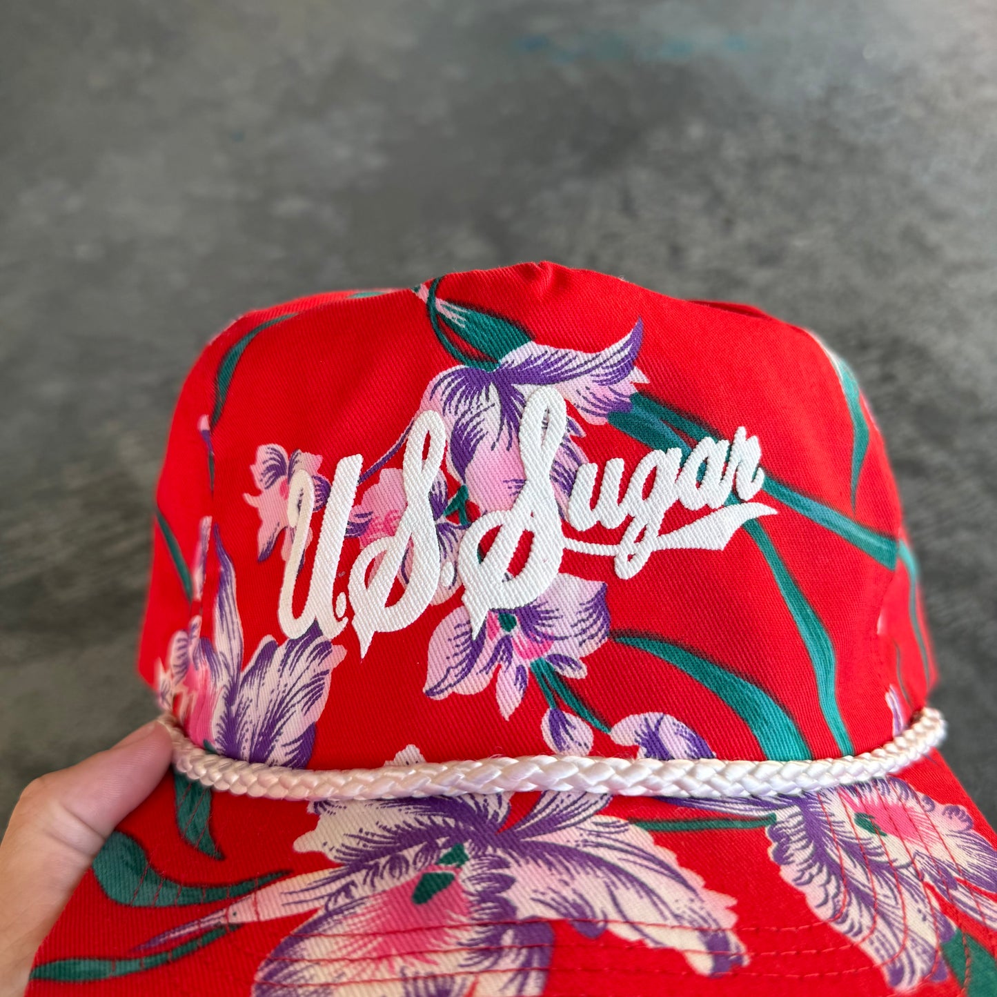 US Sugar Floral Hat