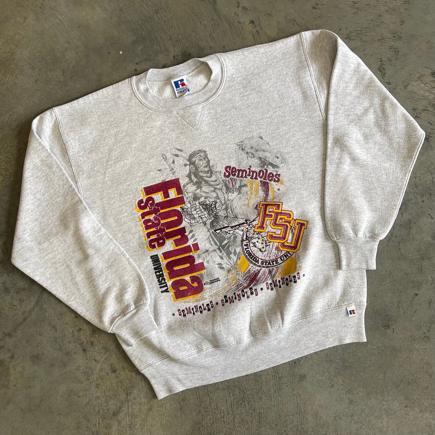 Florida State Map Crewneck