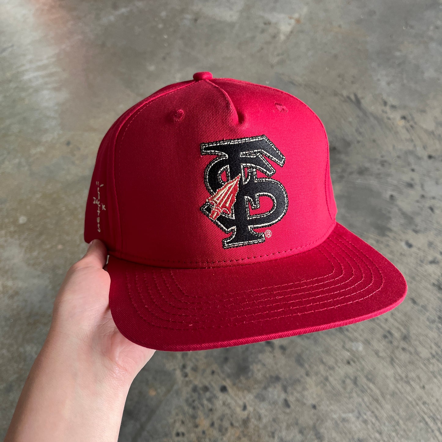 FSU x Travis Scott Snapback Hat