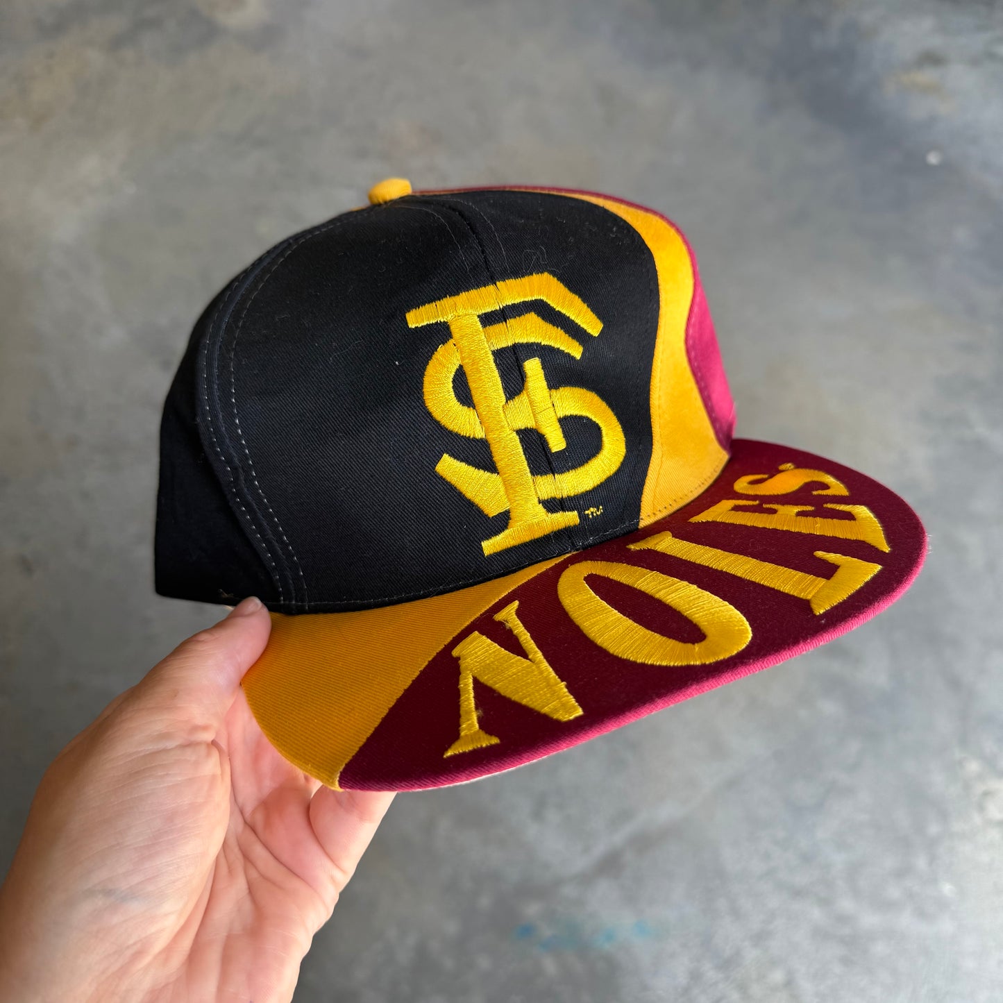 Noles Brim Embroidered Hat