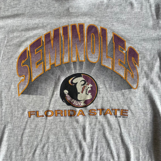 Jerzees Seminoles Heather Grey Tee