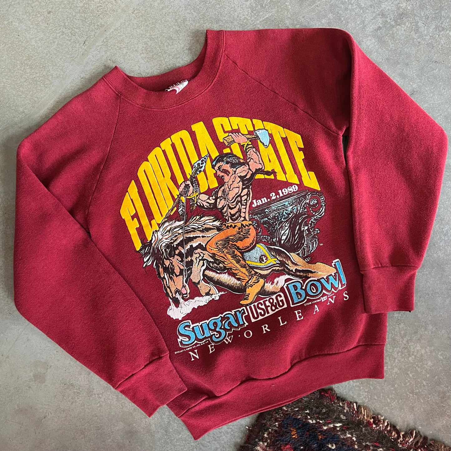 FSU 1989 Sugar Bowl Sweatshirt - XS
