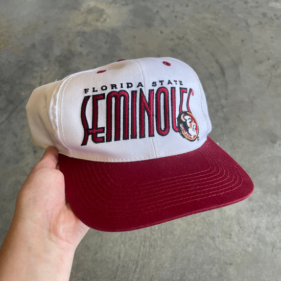 Seminoles White Dome Signatures Hat