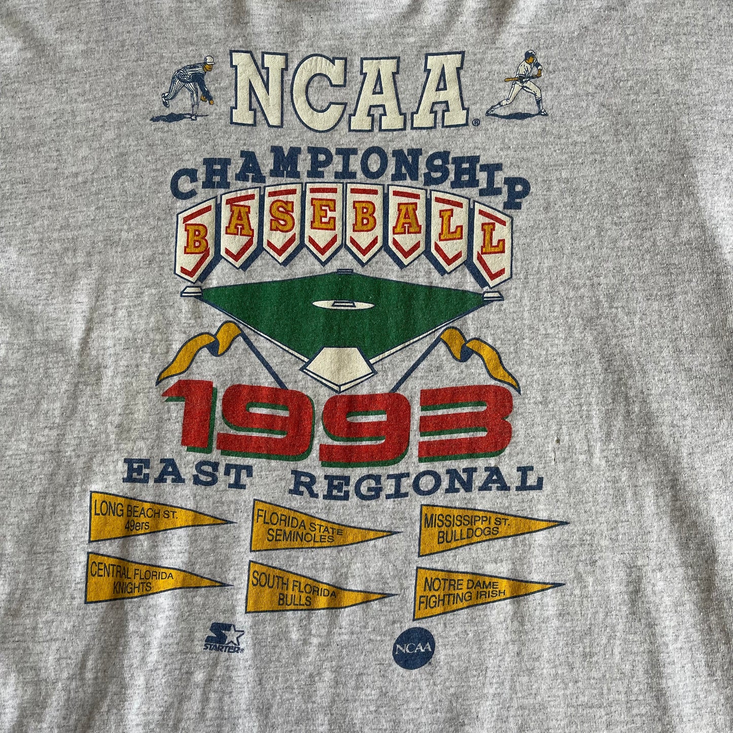 1993 East Regional Baseball Shirt