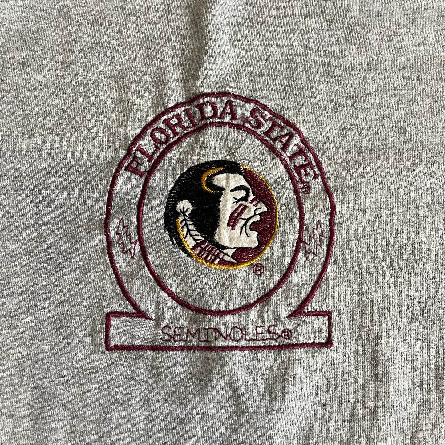 FSU Embroidered Tee