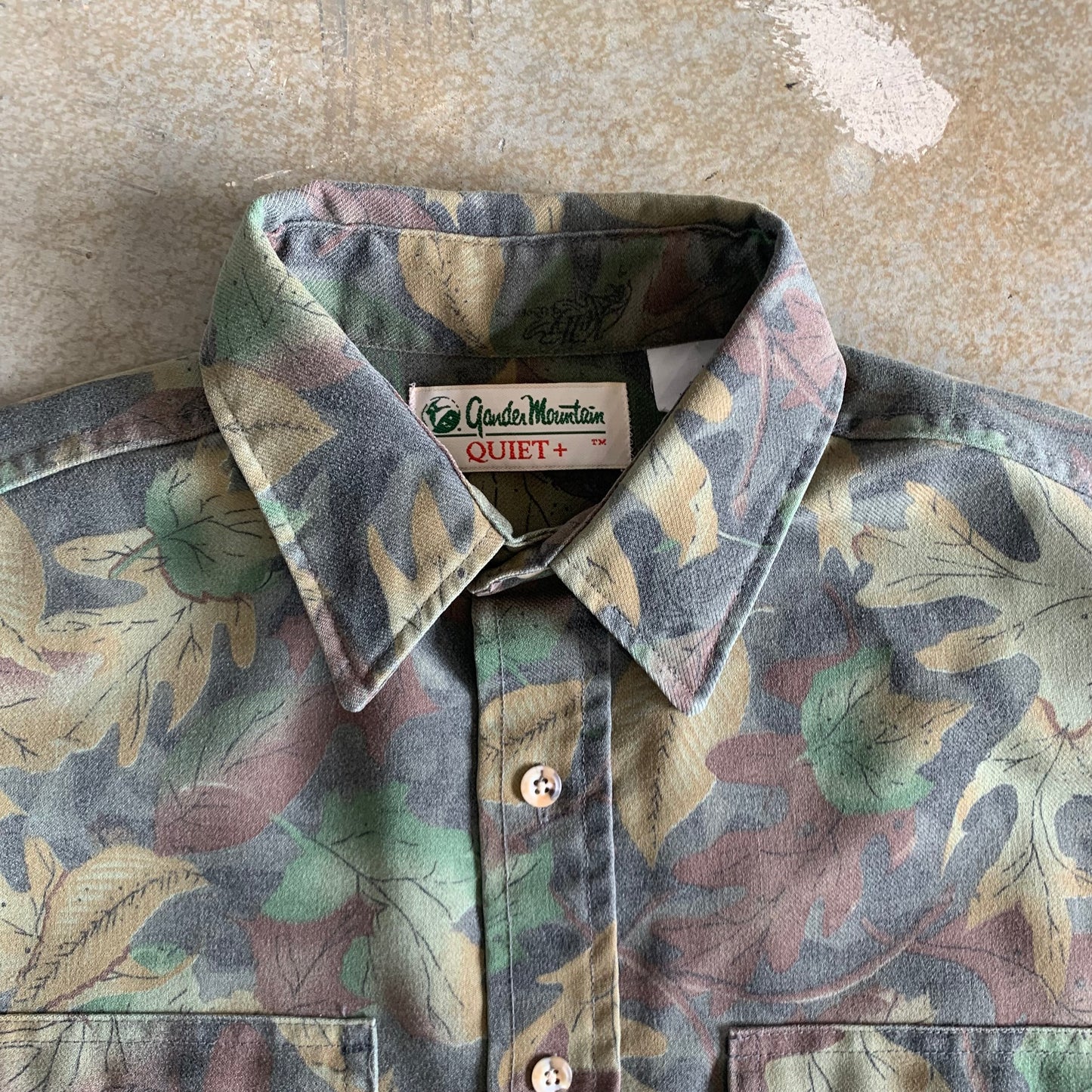 GM Camo Button Up