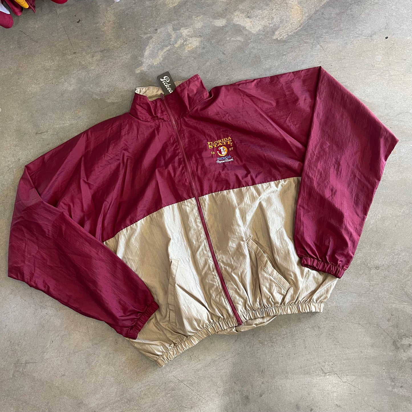 FSU Augusta 1997 Nokia Windbreaker