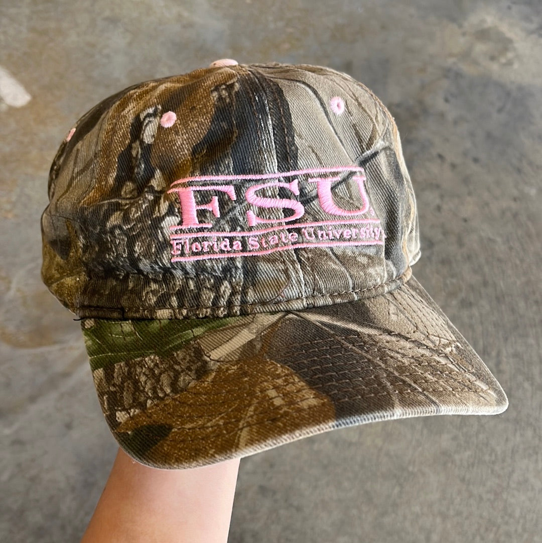FSU Pink Camo Hat