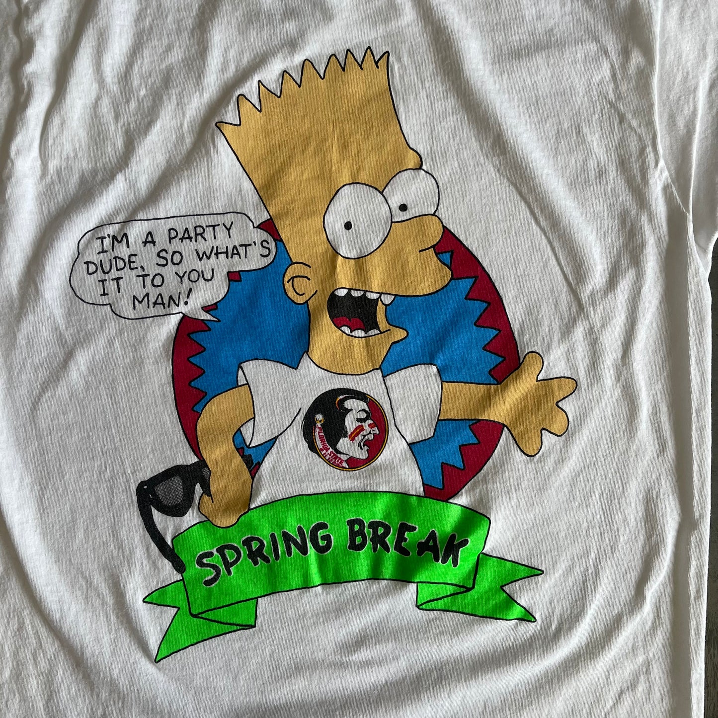 Bart Simpson FSU Shirt