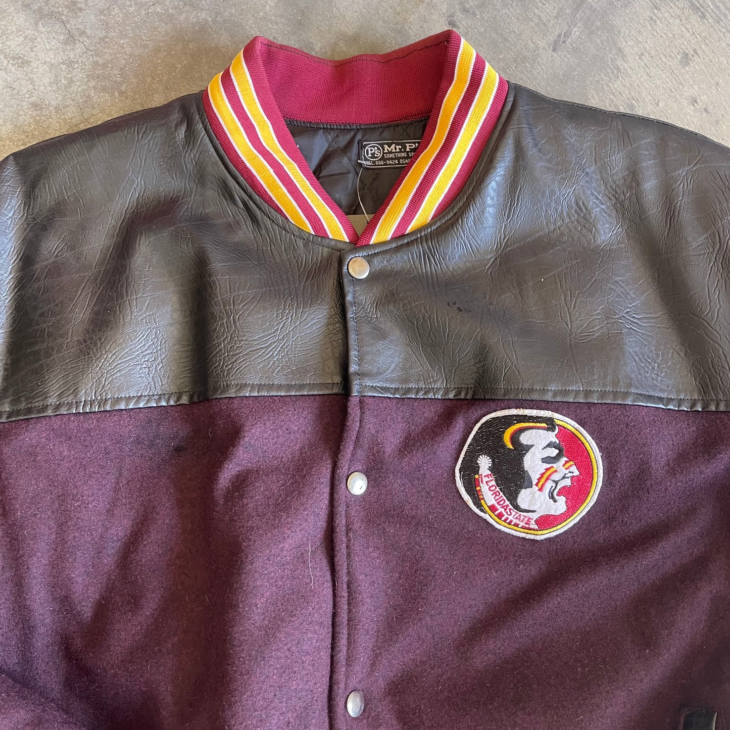 FSU Mr. P's Varsity Jacket