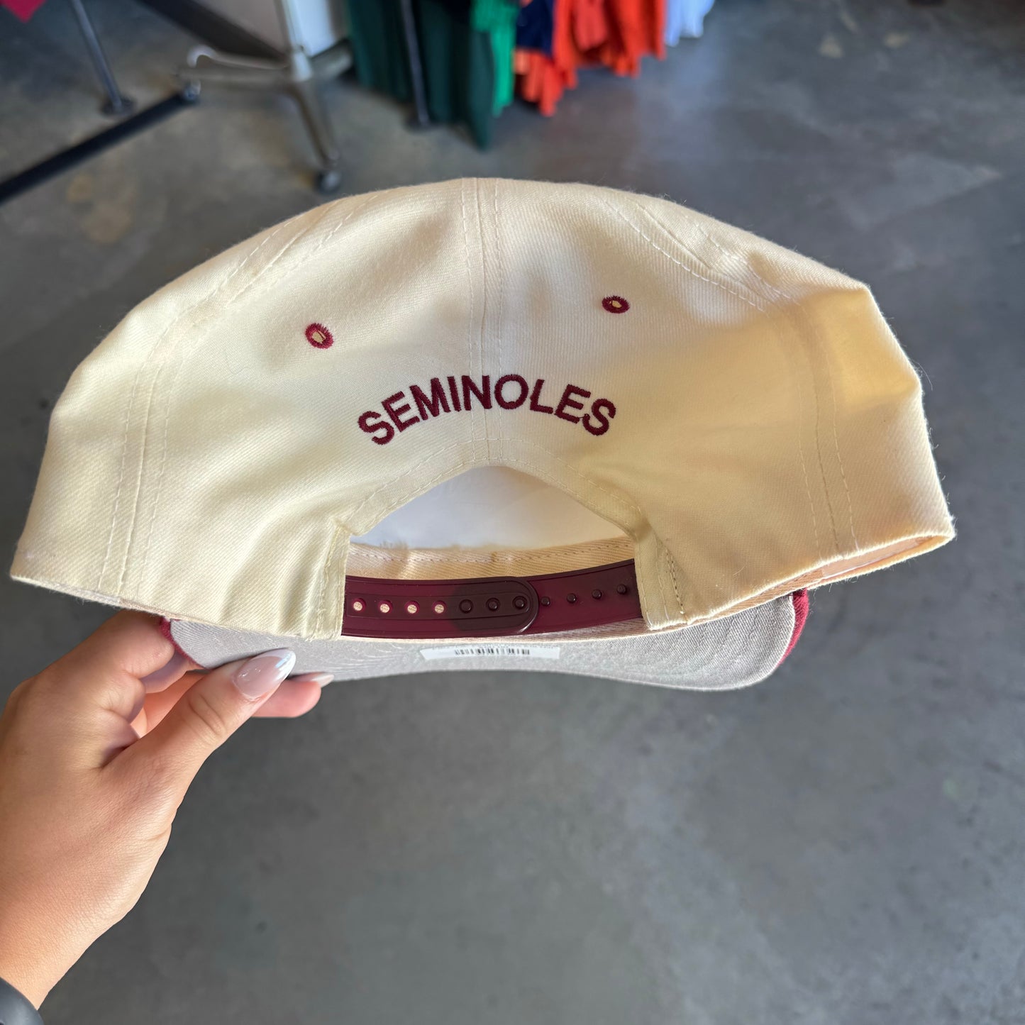 FSU "FS" Feather New Era Hat