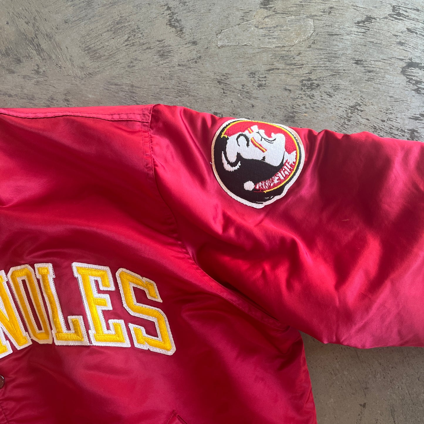 FSU Starter Satin Jacket