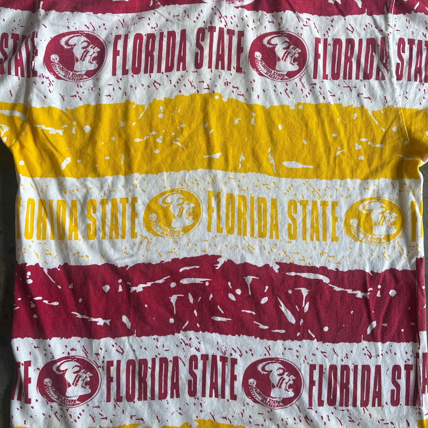 Florida State AOP Stripe Tee